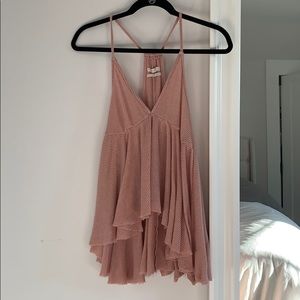Urban Outfitters Blush Pink Babydoll Tank